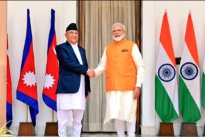प्रधानमन्त्री ओली र भारतीय प्रधानमन्त्री मोदीबीच भेटवार्ता हुने