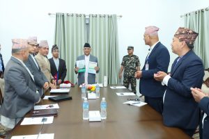 प्रधानमन्त्री समक्ष राष्ट्रिय सतर्कता केन्द्रको बार्षिक प्रतिवेदन पेश