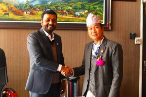 धरानको खानेपानी योजनामा वैदेशिक ऋण नलिने हर्क साम्पाङको अडान