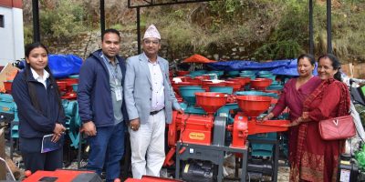 रैनादेवी छहरामा कृषि उपकरण वितरण, १५२ कृषक लाभान्वित